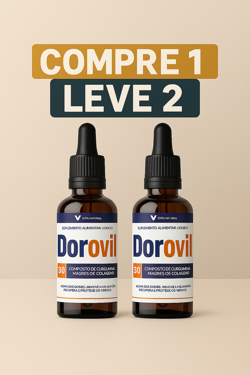 Dorovil 30ml – Suplemento Natural para o Bem-Estar das Articulações