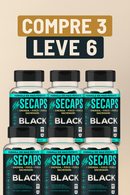SECAPS BLACK – Energia, Foco e metabolismo ativado naturalmente!