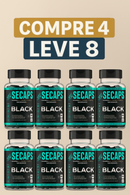 SECAPS BLACK – Energia, Foco e metabolismo ativado naturalmente!