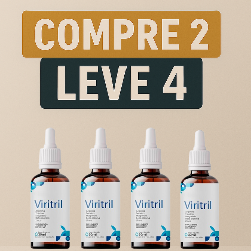 Viritril: O Suplemento Líquido para a Virilidade Masculina 30 ML