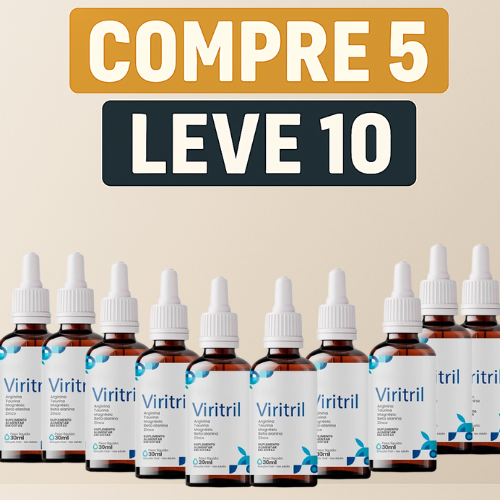 Viritril: O Suplemento Líquido para a Virilidade Masculina 30 ML